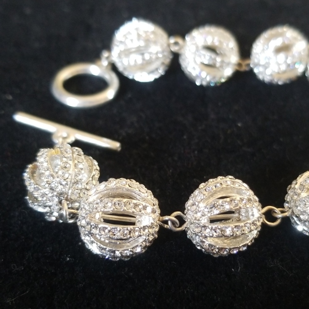 BRAND NEW Ralph Lauren Silver CZ Bracelet - Picture 5 of 5